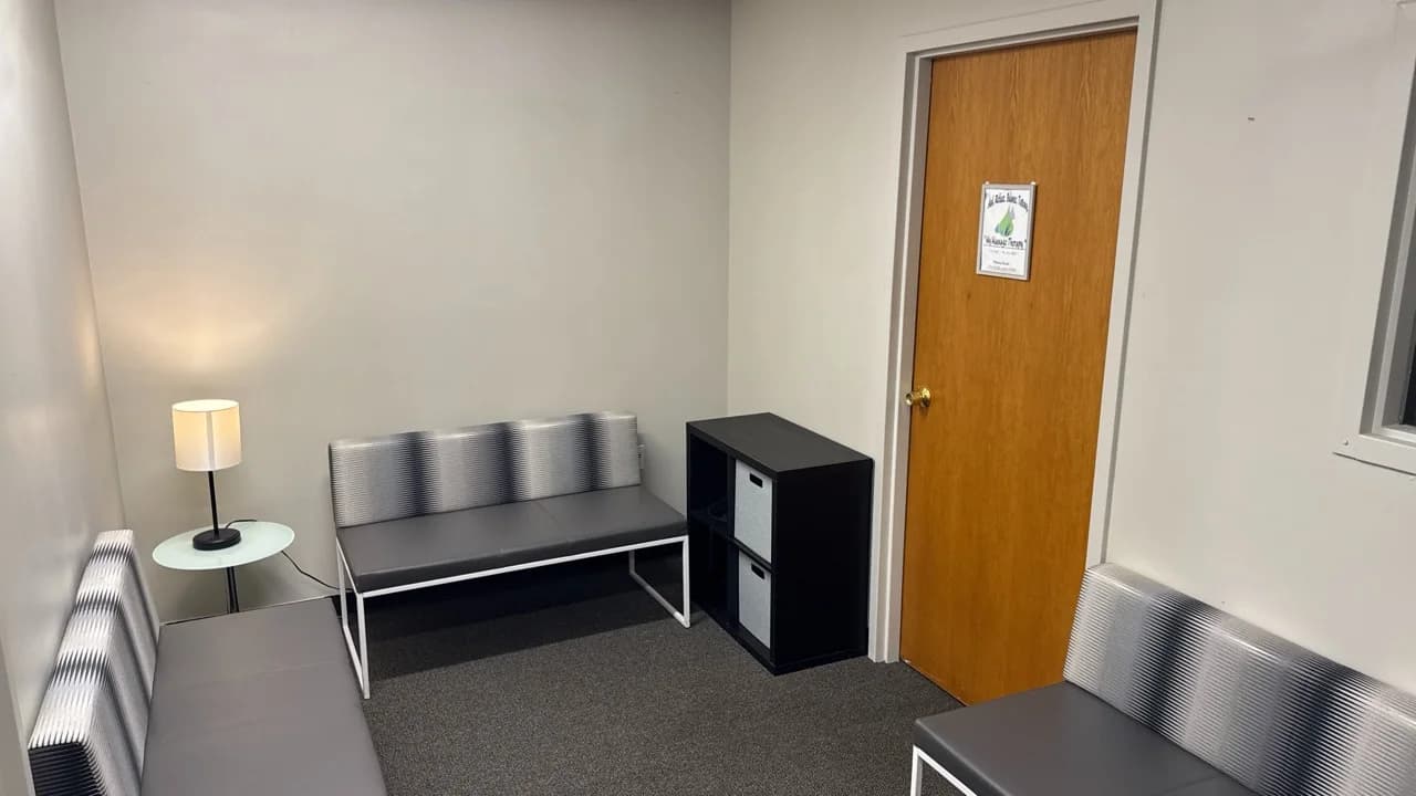 Additional waiting room seating at Advanced Wellness Chiropractic in Bridgeton, Missouri